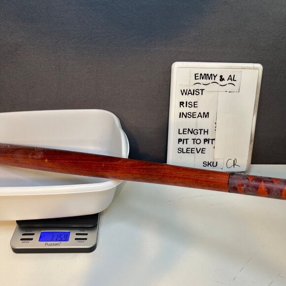 Vintage Hanna Batrite Athens GA No TSB Softball Red Wooden Bat Collectable Rare - Picture 9 of 9